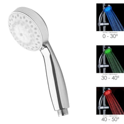 Maurer - Maneral ducha led indicador temperatura ø 11 cm.
