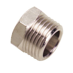 Ecrou Cylindrique Réducteur Mâle 3/8 - Femelle 1/4 (Blister 2 Pièces)