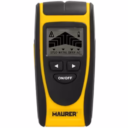 Detector Multifuncional Digital - Medida: 150x70x30 mm. - Localice montantes de madera, metal, cables electricos con corrient ...