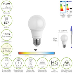 Maurer 19073070 ampoule LED 9,5 W E27
