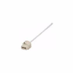 Douille pour halogène/LED G9 - Valable pour les ampoules Bi-pin/MR16. - Base en céramique. - Avec câbles de connexion. - Vala ...