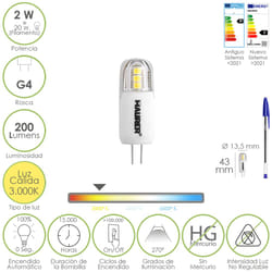 Maurer 19073234 ampoule LED 2 W G4