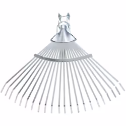 Râteau jardin réglable Papillon avec griffe. - Largeur réglable. - Avec griffe - Métallique. - Utilisations dans le jardin, l ...