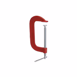 Garrot de maquettiste Maurer - Mesure : 50mm. - 2" - Couleur rouge. - Idéal pour les travaux industriels. - Article aussi app ...