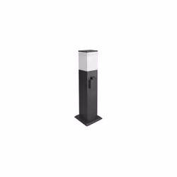 Le Poteau Balise de Jardin IP44 avec Prise Noire est un élément indispensable pour éclairer et décorer votre jardin ou votre  ...