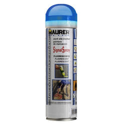 Maurer - Peinture Traceur Bleu Fluorescent Spray 500 ml.