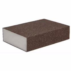 Ariasana Éponge abrasive - grain moyen U120036010 Granulométrie moyenne Dimensions 10 x 7 x 2,5 cm