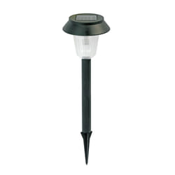 Lampe de jardin solaire noire