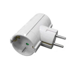Maurer - Adaptateur/Double Schuko Thief 16 a. 250 v.