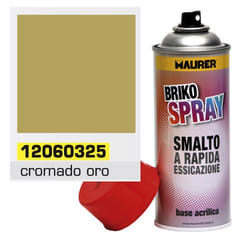 Maurer - Peinture en aérosol Chrome Gold 400 ml.