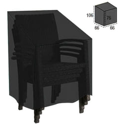 Housse pour chaises empilées 66x66x76x106 cm