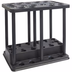Support organisateur d'outils jardin - Dimensions : 44x31x42 cm. - Capacité pour 22 outils. - Idéal pour organiser ses outils ...
