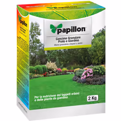 Engrais en granulés Papillon gazon/jardin 2 kg - Préparation spécialement conçue pour nourrir votre gazon et les plantes de v ...