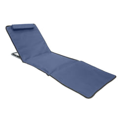 Tapis de plage rembourré inclinable avec dossier pliable