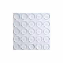 Grandes larmes/gouttes de silicone - Dimensions : diamètre x épaisseur : 10 x 3 mm. - Blister 25 pièces. - Fabriqué en silico ...