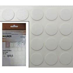 Maurer - Cache-vis adhésifs blancs (Blister 20 unités)