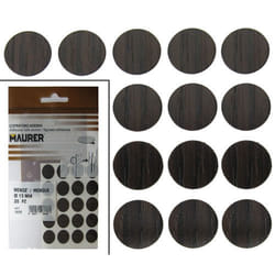 Maurer - Cache-vis adhésifs Wengue (Blister 20 unités)