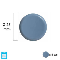 Maurer - 5130165 Coulissant Gris Ptfe �25 (Lot de 8)