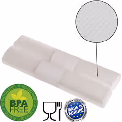 Sacs emballage sous vide gaufrés rouleau - Mesure : 30x600 cm. (2 rouleaux) - Les rouleaux vous permettent de réaliser des em ...