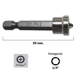 Maurer - Tournevis cruciforme Pladur n°2 Coffret de 5 pièces 50 mm.