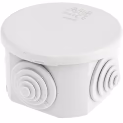 Matériau = Thermoplastique Indice IP = IP44 Hauteur = 35mm Couleur = Gris Diamètre = 60 mm Boîtes adaptables en thermoplastiq ...