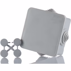 Longueur = 65mm Matériau = Thermoplastique Largeur = 65mm Dimensions L x l x H = 75 x 75 x 48mm Indice IP = IP44 Hauteur = 48 ...