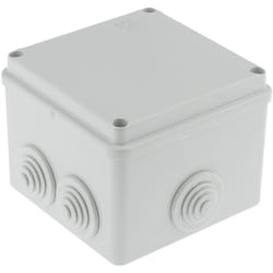 ABB - Boîte de jonction en Thermoplastique 80 x 100 x 100mm, IP55 ( Prix pour 1 )