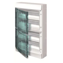 ABB - Tableau électrique en Plastique, 72 Modules, 125A IP65, 735 x 430 x 155mm, série Mistral65 ( Prix pour 1 )