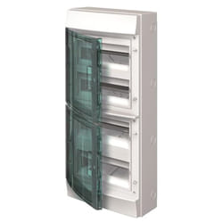 ABB - Tableau mural gris 48 modules avec porte IP65 65P12X42