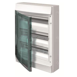ABB - Tableau électrique en Plastique, 54 Modules, 125A IP65, 600 x 430 x 155mm, série Mistral65 ( Prix pour 1 )