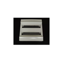 ABB - Coffret saillie blanc 2x18 modules plastique blanc 387x387x118mm 960° sans porte entraxe 125mm IP20 mistral 30W L619643