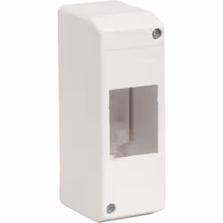 Caractéristiques du coffret électrique cache-bornes 2/4/6 modules - ABB : Modèle : coffret électrique Couleur(s) : blanc Nomb ...