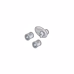 Poignée avec serrure et clés pour coffret Gemini taille 1 à 6 ABB 150340 Référence ABB internationale : 1SL0340A00. POIGNEE+S ...