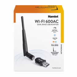 Hamlet HNW600ACU carte réseau WLAN 600 Mbit/s - Vue supplémentaire 7