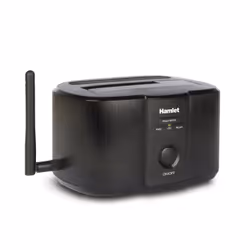 Hamlet HXDDWIFI, 4 To, Noir, Aluminium, Plastique, Activité, CE, 142 mm