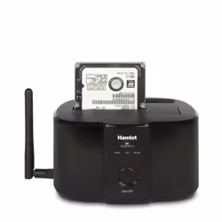 Hamlet HXDDWIFI Station d'accueil de disques de stockage Noir - Vue supplémentaire 6