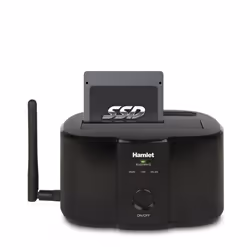 Hamlet HXDDWIFI Station d'accueil de disques de stockage Noir - Vue supplémentaire 7