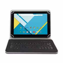 Hamlet XPADCV101KBT2 clavier pour tablette Noir Bluetooth QWERTY