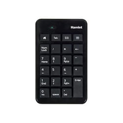 Hamlet XKPADUBK clavier numérique PC portable/de bureau USB Noir