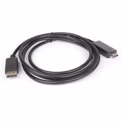 Hamlet XVCDP-HDM18 câble vidéo et adaptateur 1,8 m DisplayPort HDMI Type A (Standard) Noir