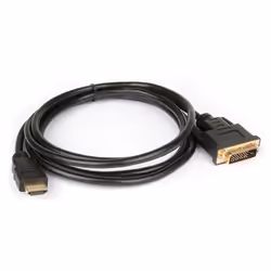 Hamlet XVCHDM-DV18 câble vidéo et adaptateur 1,8 m HDMI Type A (Standard) DVI-D Noir