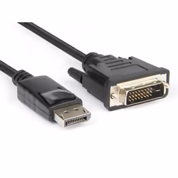 Hamlet XVCDP-DV18, 1,8 m, DisplayPort, DVI, Mâle, Mâle, Droit