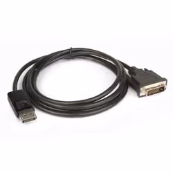 Hamlet XVCDP-DV18 câble vidéo et adaptateur 1,8 m DisplayPort DVI Noir