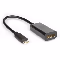 Hamlet XVAUC-DP4K, USB Type-C, DisplayPort, Mâle, Femelle, Droit, Droit