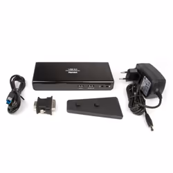 Hamlet Docking Station USB 3.0 Station d'accueil Noir - Vue supplémentaire 13
