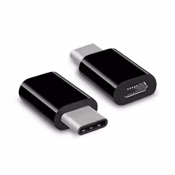 Hamlet XADTC-UM-MF, USB-C, Micro USB, Noir