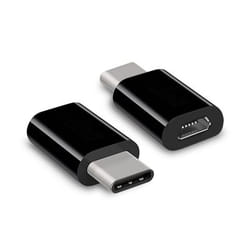 Hamlet XADTC-UM-MF changeur de genre de câble USB-C Micro USB Noir