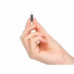 Hamlet XADTC-UM-MF changeur de genre de câble USB-C Micro USB Noir