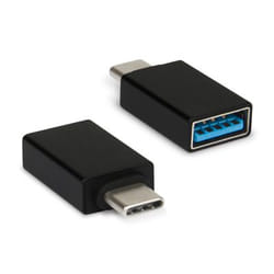 Hamlet XADTC-U2A-MF changeur de genre de câble USB Type-C USB Type-A Noir