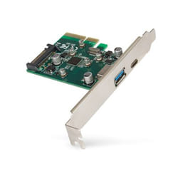 Hamlet HUSB312TCPCX carte et adaptateur d'interfaces Interne USB 3.2 Gen 1 (3.1 Gen 1)